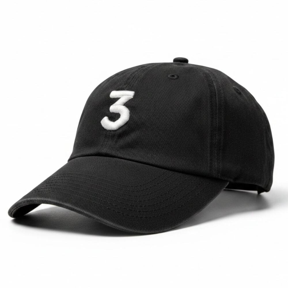 Chance The Rapper 3 Promo Dad Hat Black One Size Mens Hip Hop Coloring Book